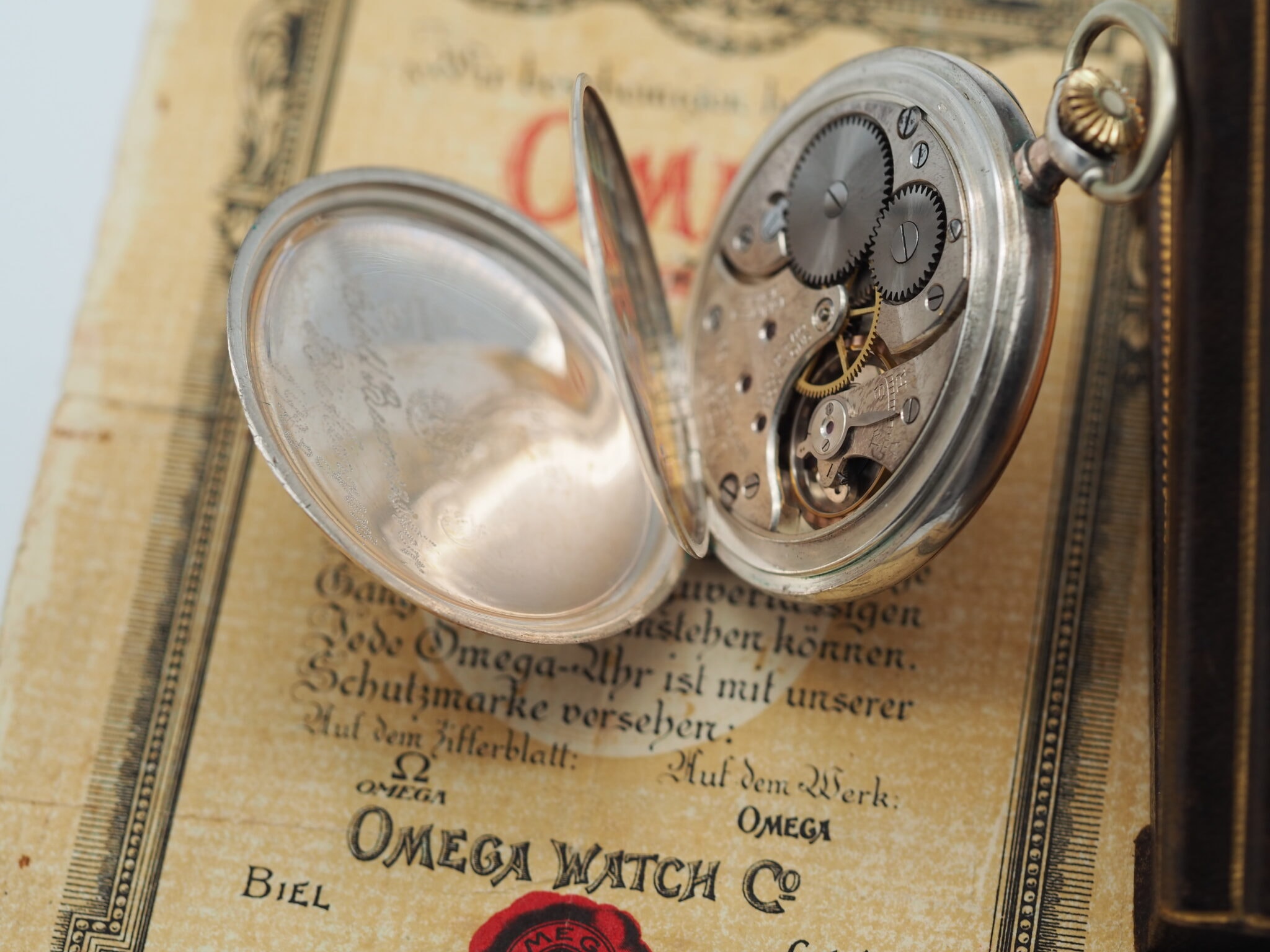 Omega Taschenuhr Art Deco – Gut – 24/27