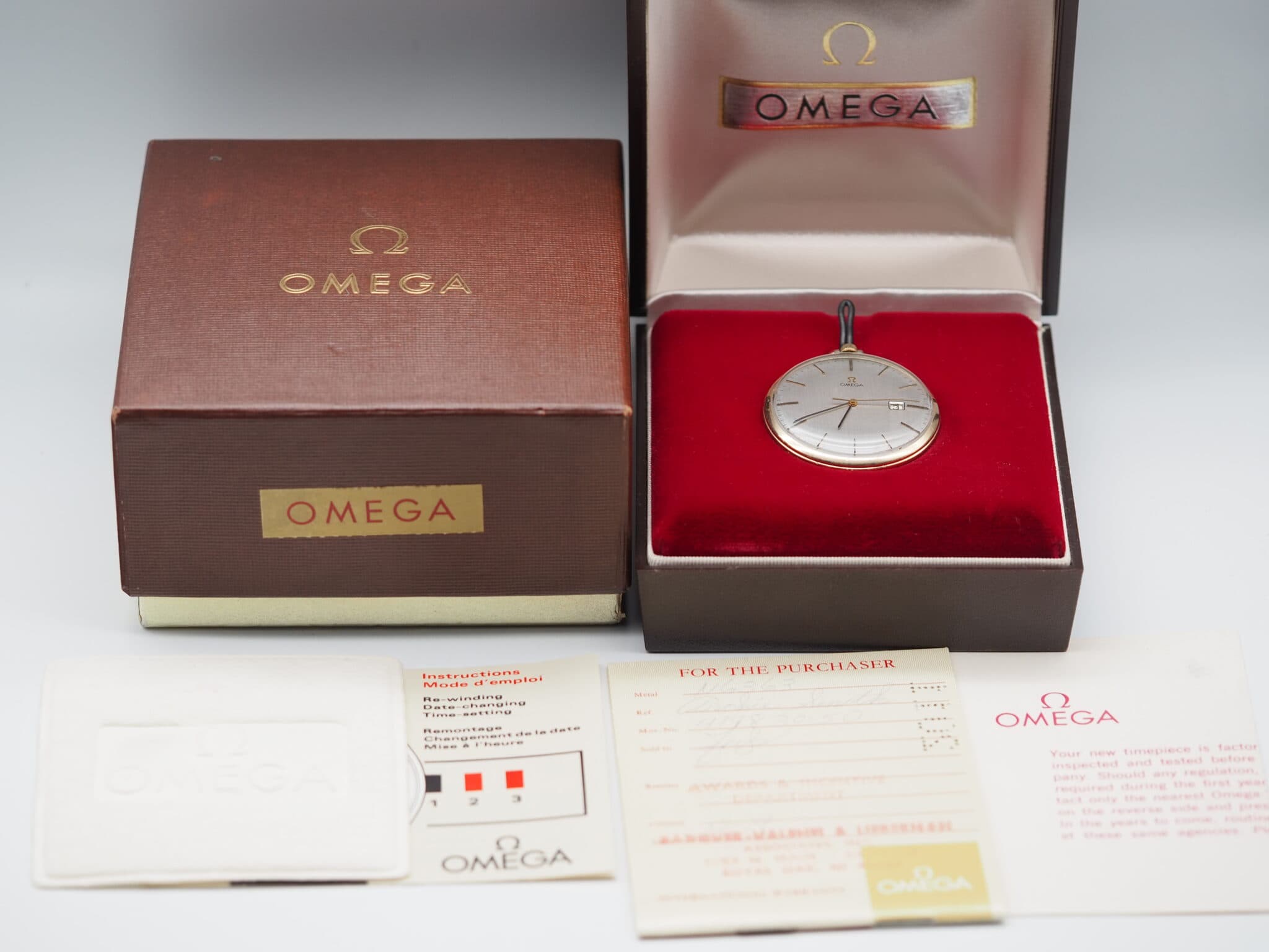 Omega Pocket 18K – Gut