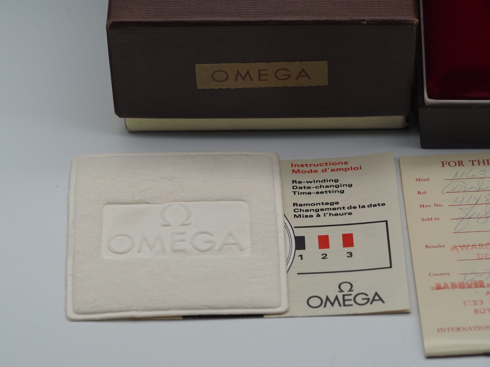Omega Pocket 18K – Gut – 19/20