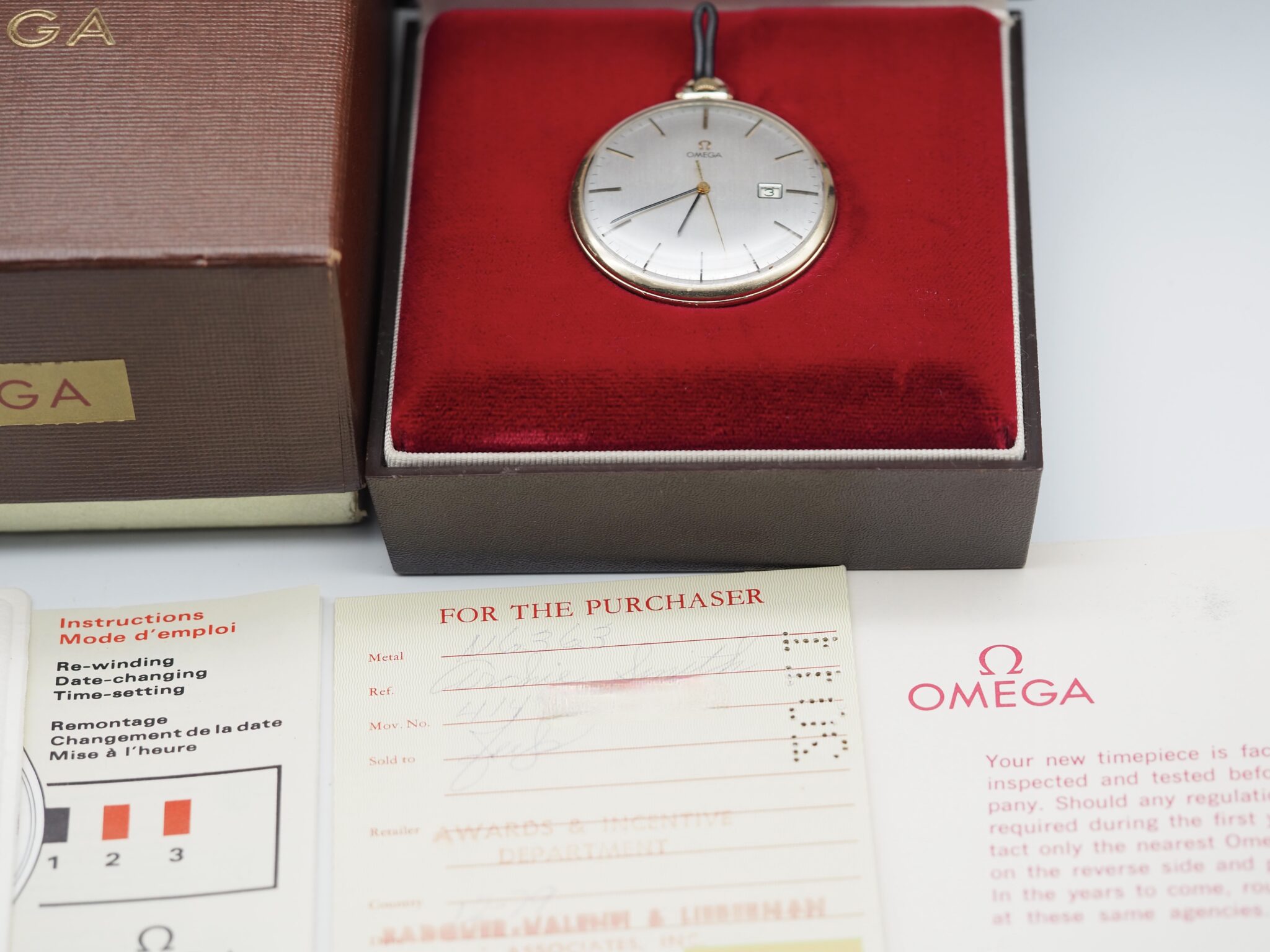 Omega Pocket 18K – Gut – 20/20