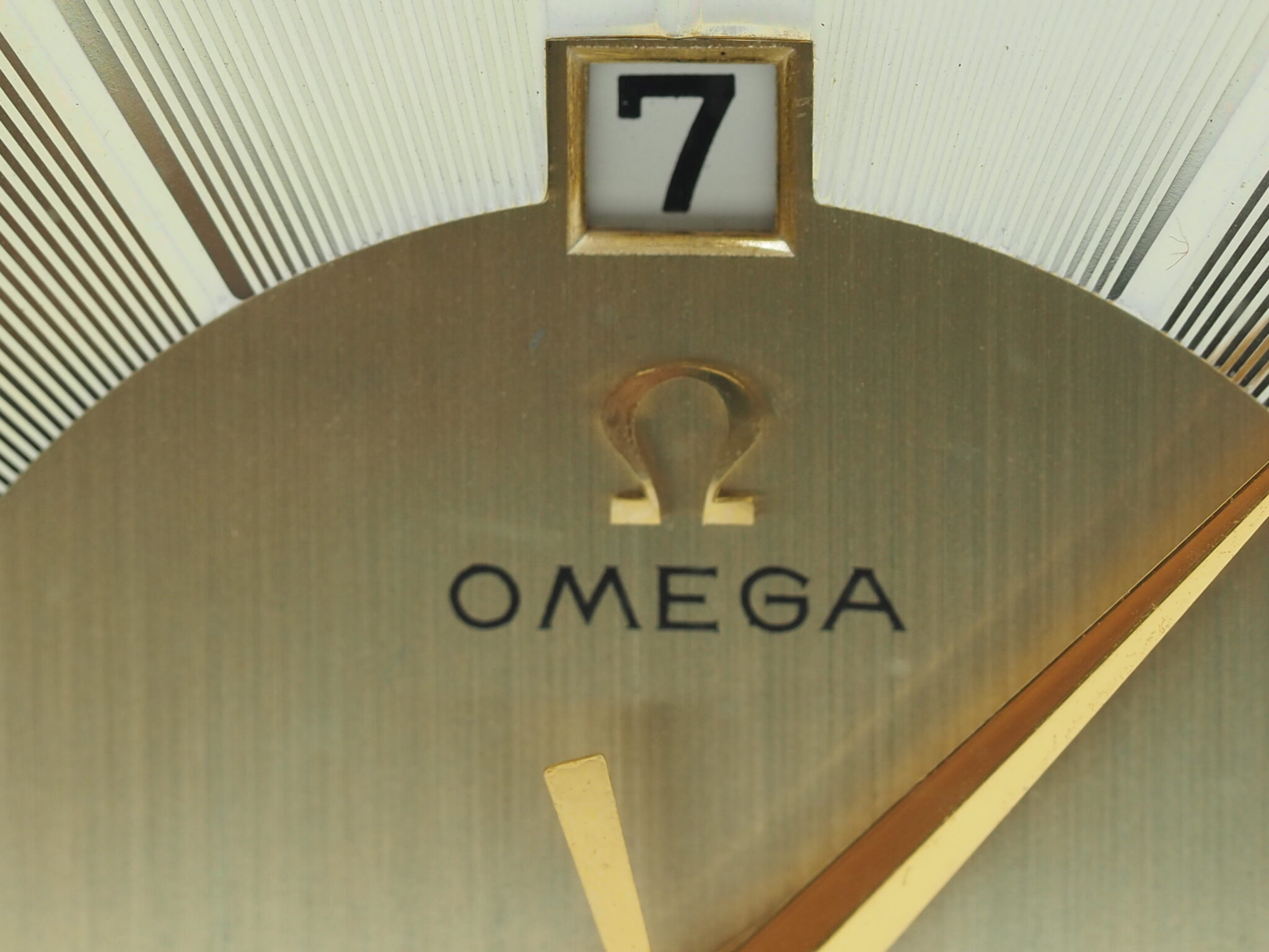 Omega Tischuhr – Ref. 5550, Sehr gut – 7/15