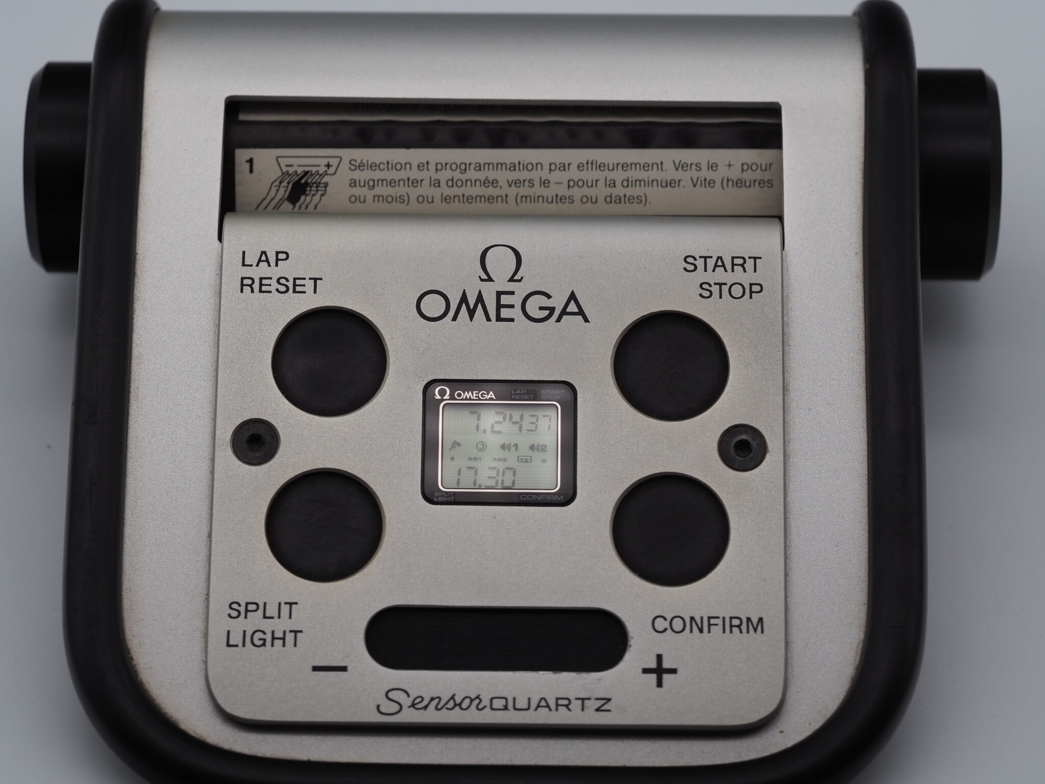 Omega Tischuhr Sensor – Wie neu – 3/12