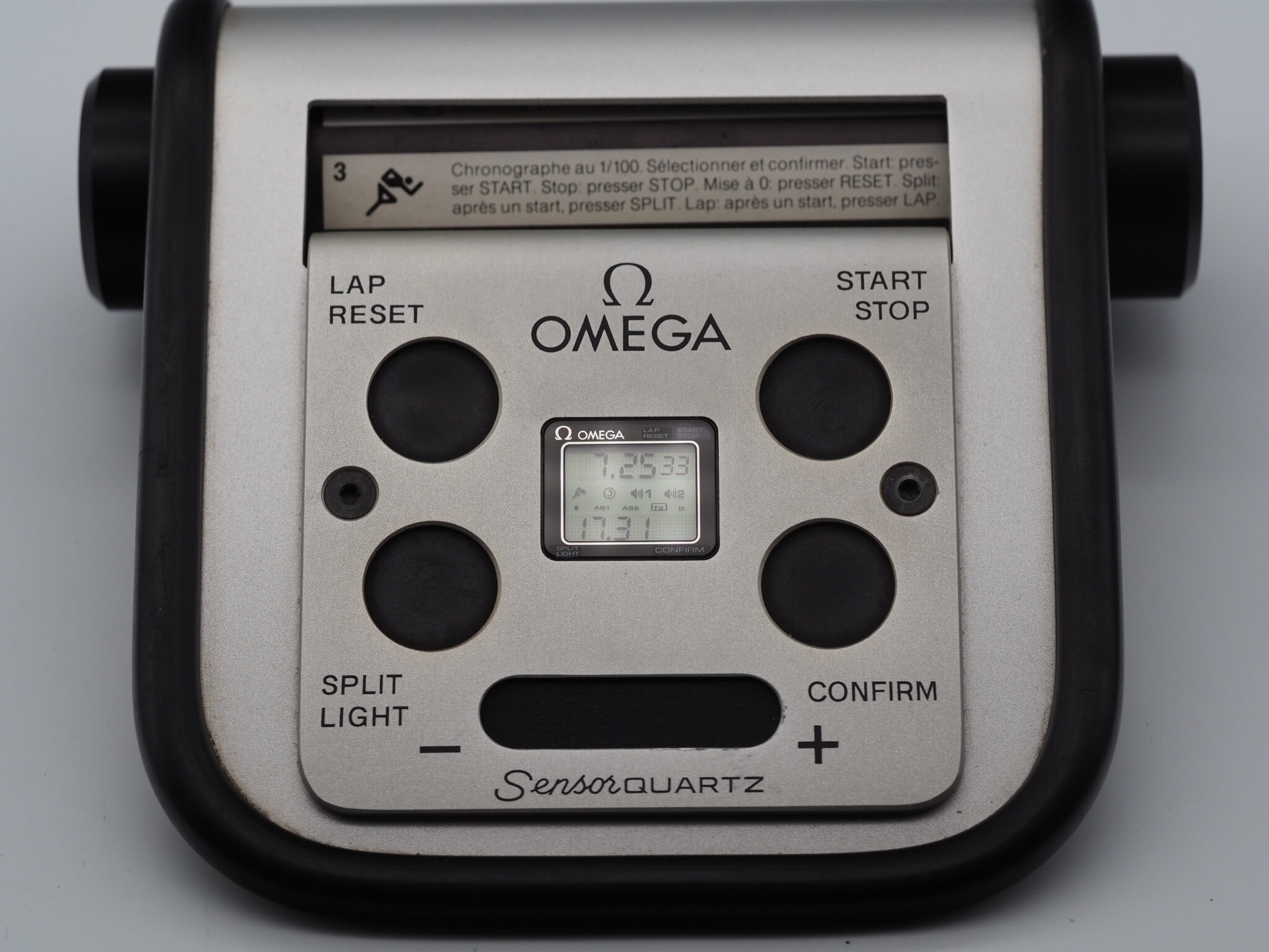 Omega Tischuhr Sensor – Wie neu – 8/12