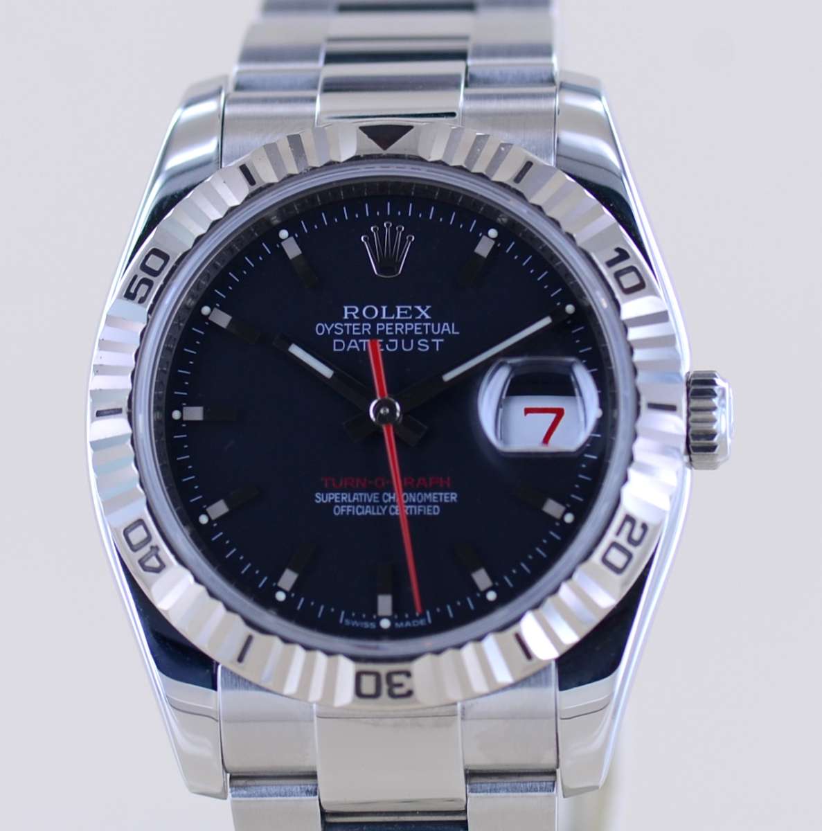 Rolex Turn-O-Graph – Ref. 116264, Sehr gut – Bild 1/3
