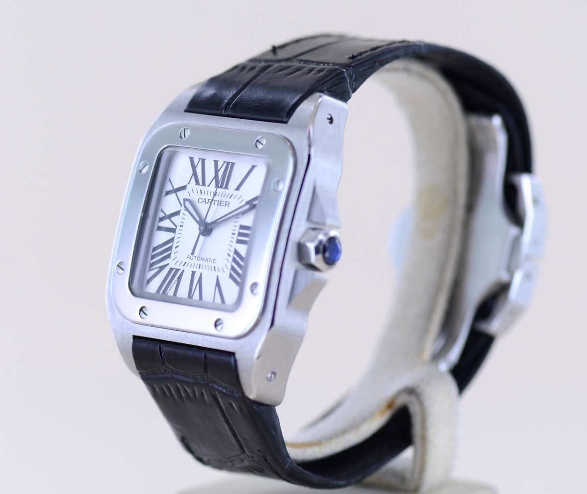 Cartier Santos 100 – Ref. 2878 / W20106X8, Sehr gut – 2/3