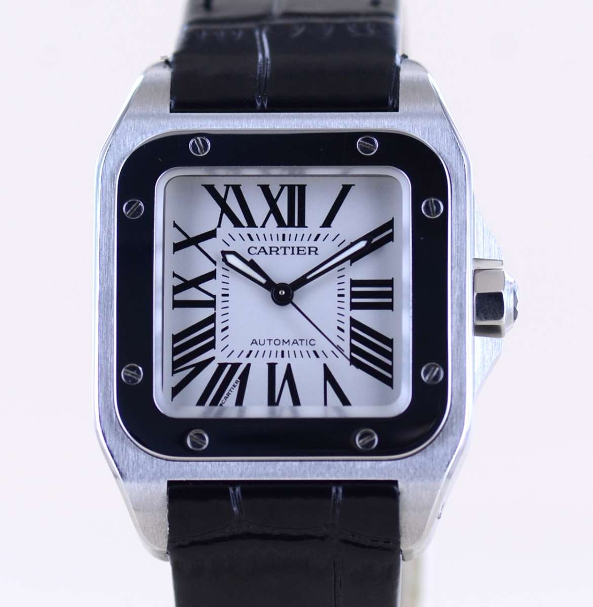 Cartier Santos 100 – Ref. 2878 / W20106X8, Sehr gut