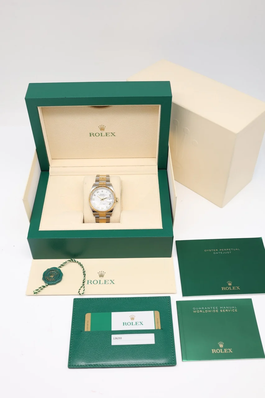Rolex Datejust 36 – Ref. 126233, Sehr gut – 10/10