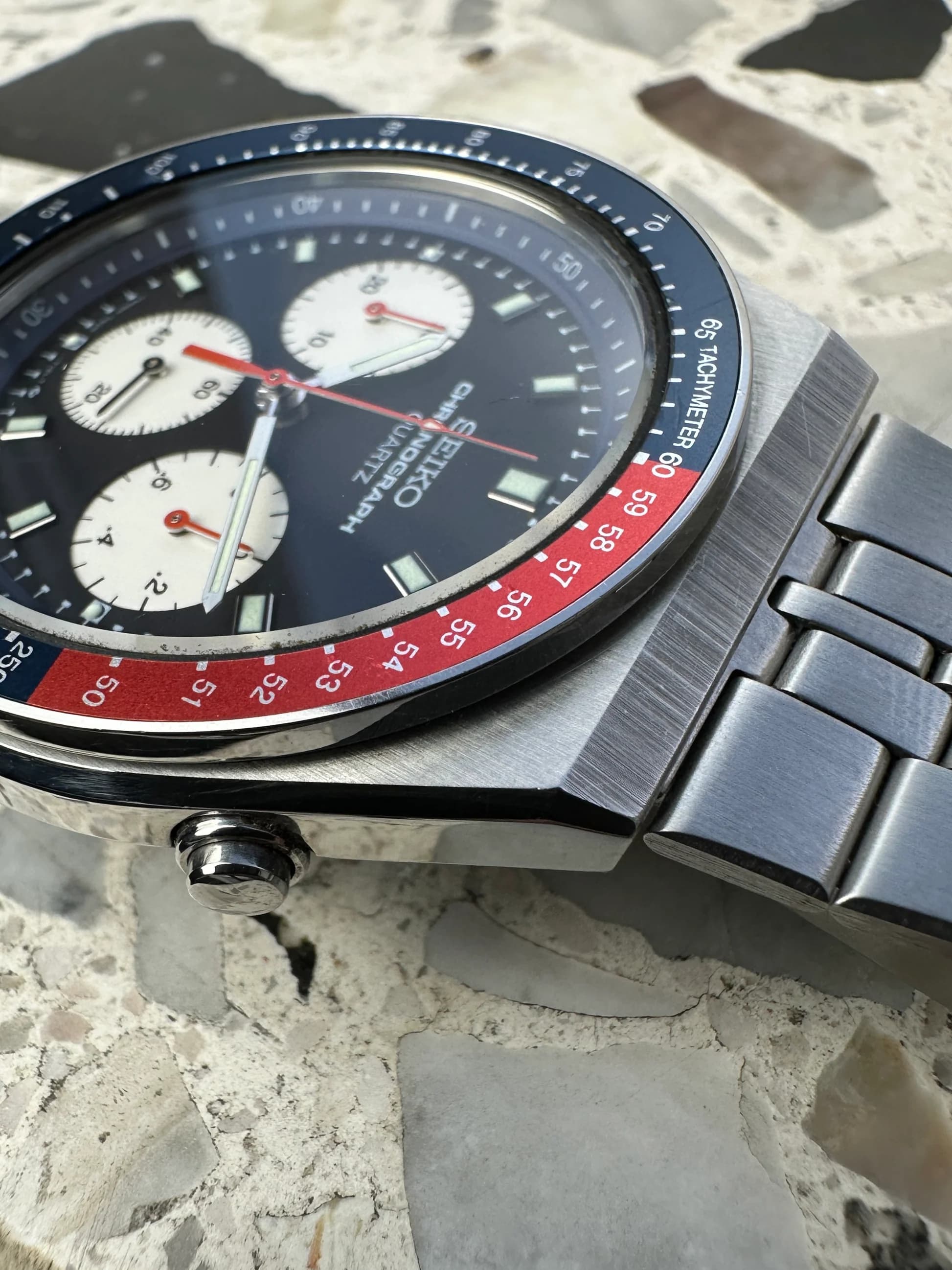 Seiko Quartz Chronograph Sports ‘Speedmaster’ – Ref. 7A28-8100, Gut – Bild 2/15