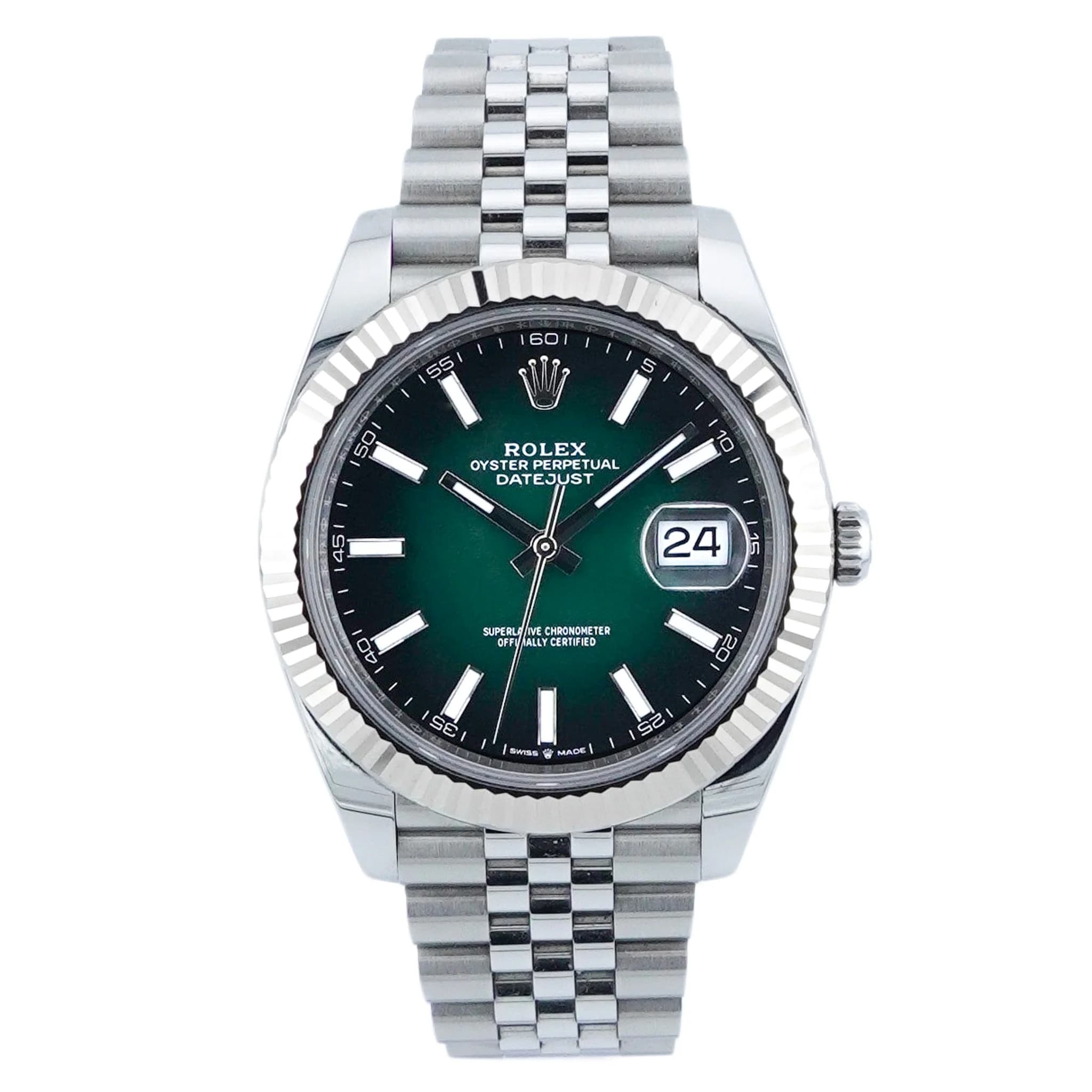 Rolex Datejust 41 – Ref. 126334, like new – Image 1/7