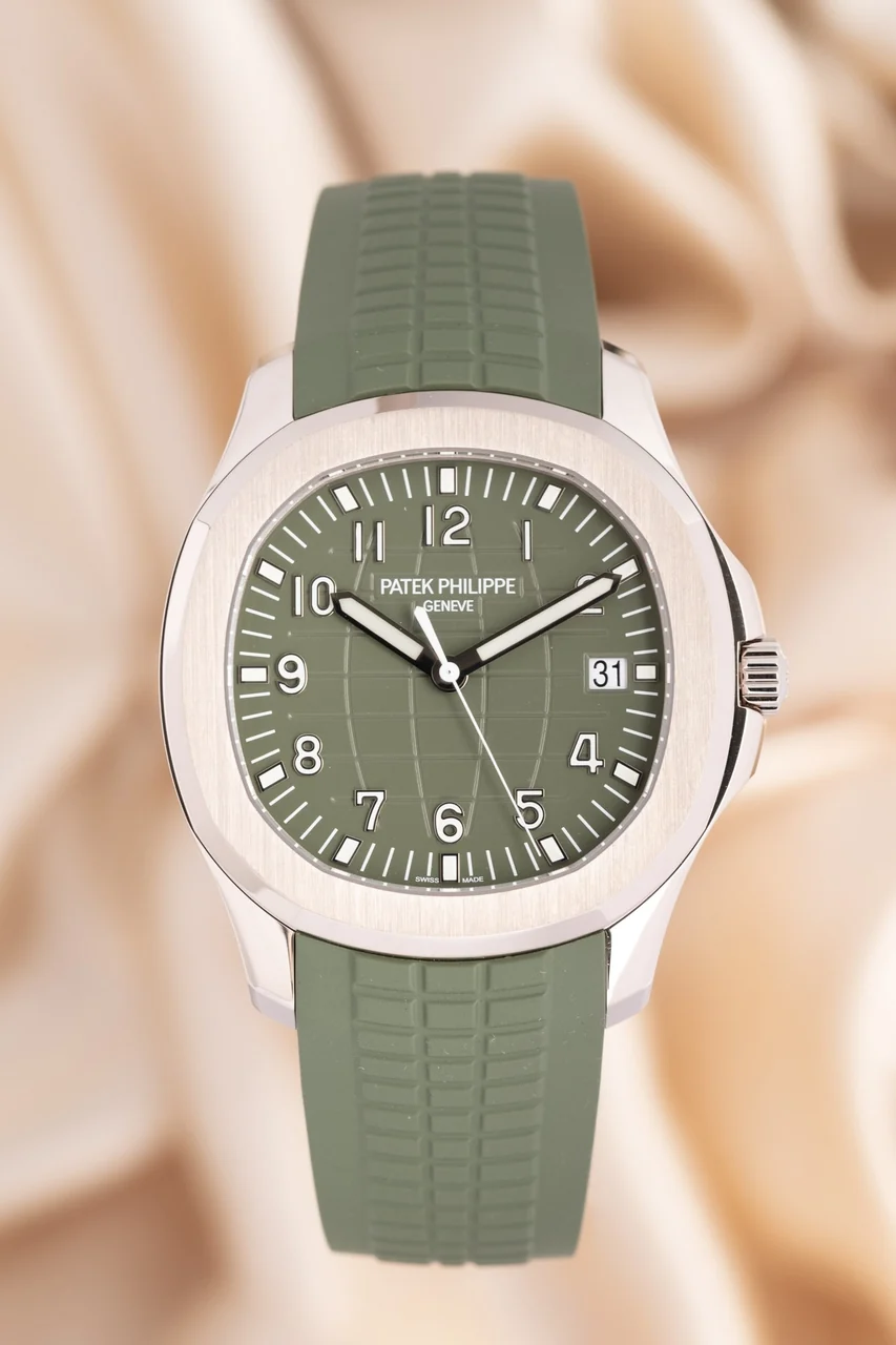 Patek Philippe Aquanaut – Ref. 5168G-010, Wie neu