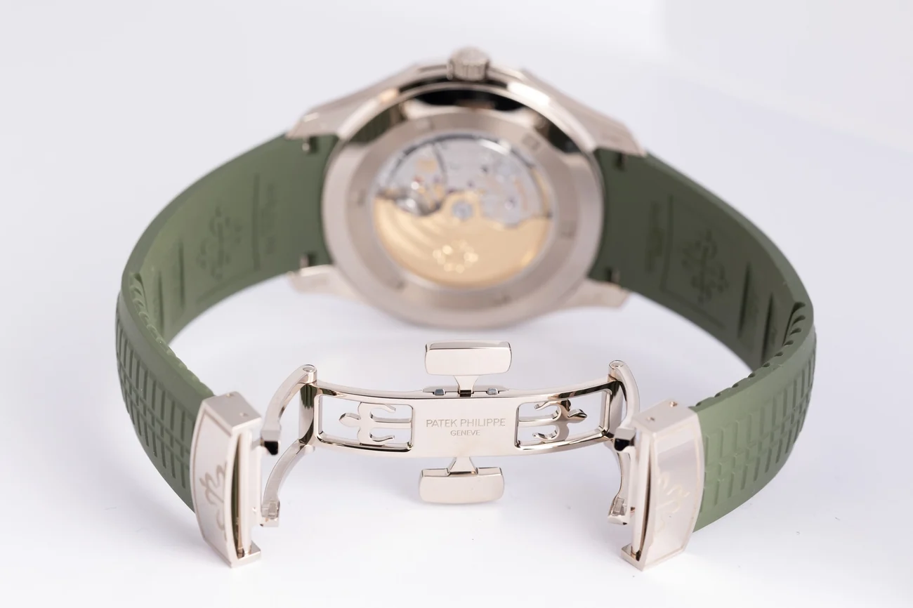 Patek Philippe Aquanaut – Ref. 5168G-010, Wie neu – 9/11