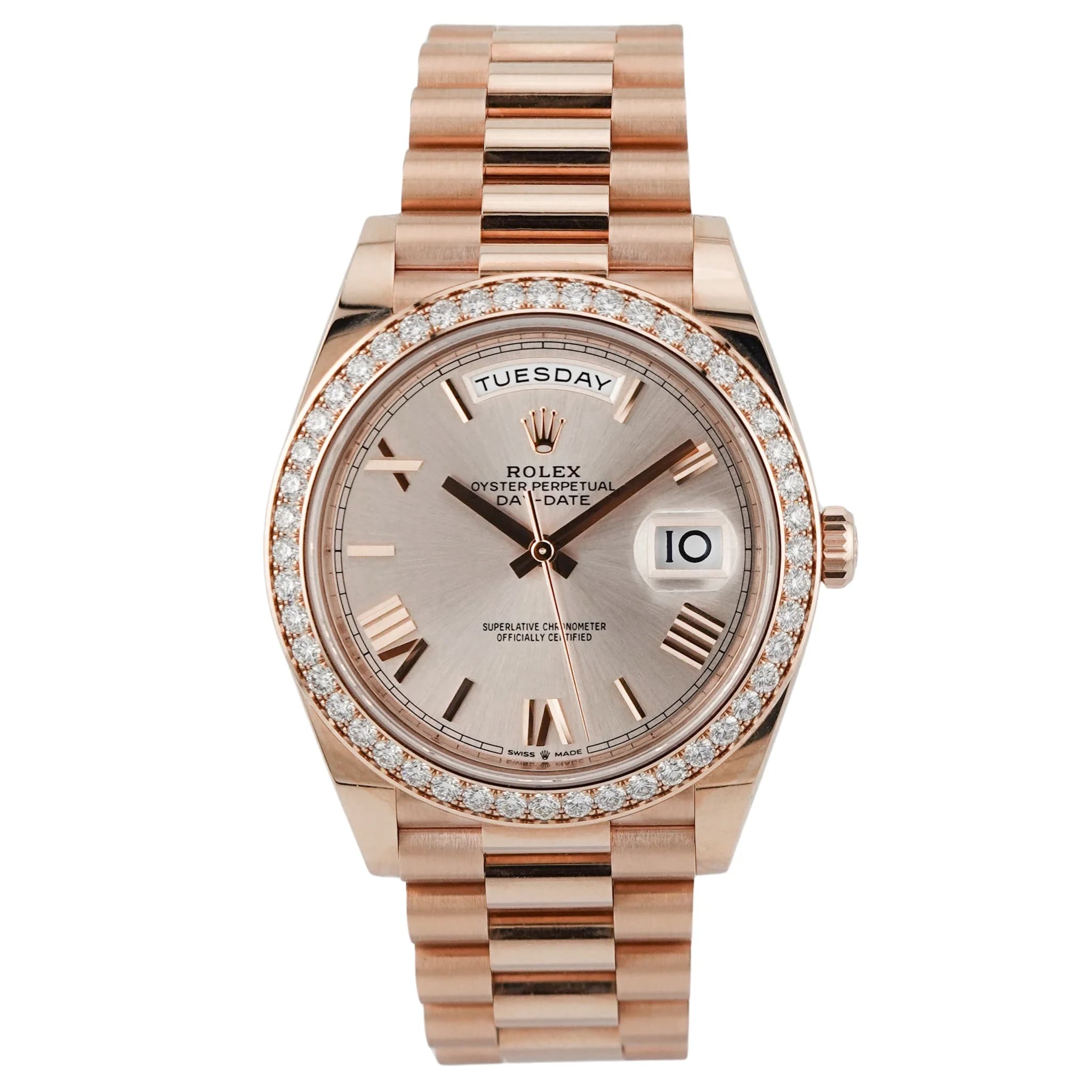 Rolex Day-Date 40 – Ref. 228345RBR, Wie neu – Bild 1/7