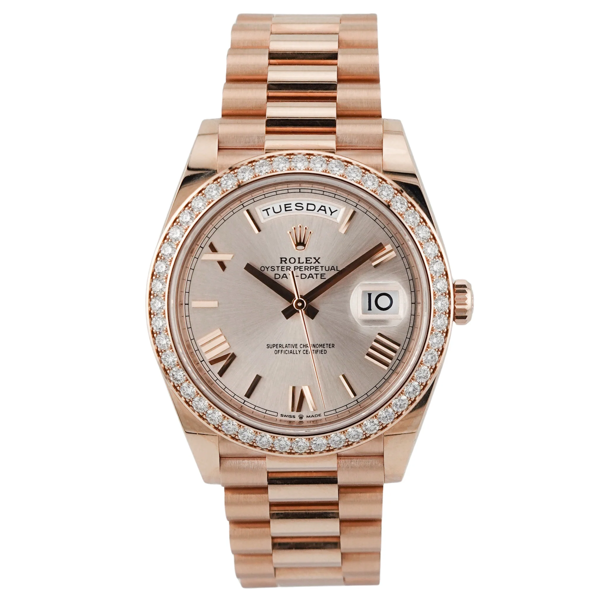 Rolex Day-Date 40 – Ref. 228345RBR, Wie neu – 1/7