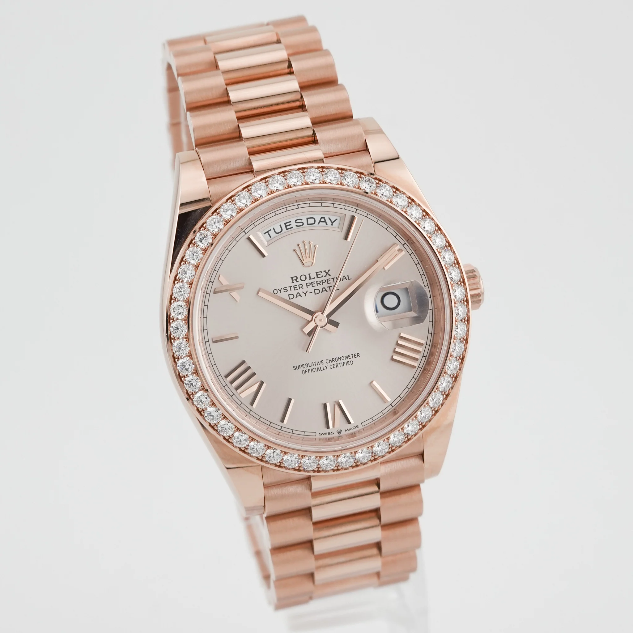 Rolex Day-Date 40 – Ref. 228345RBR, Wie neu – 4/7