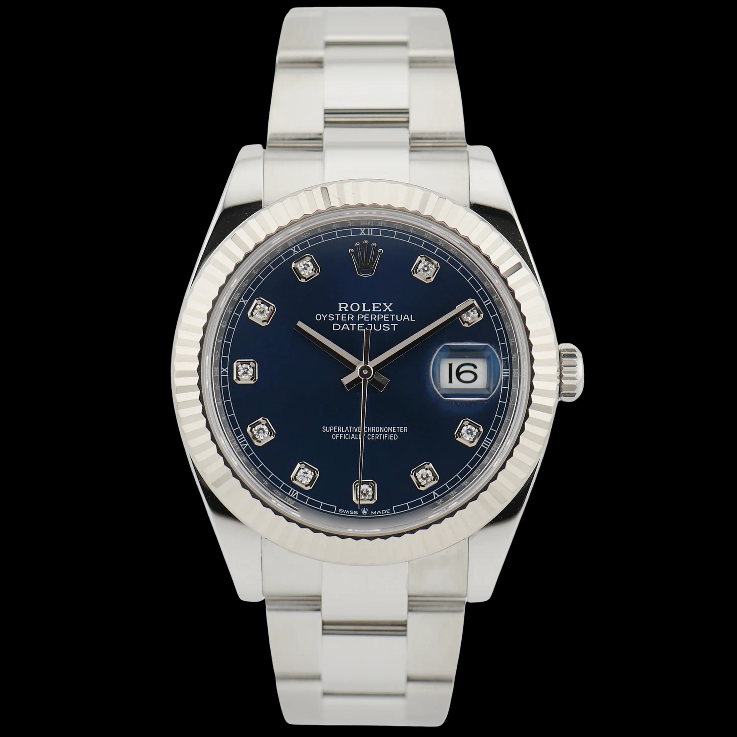 Rolex Datejust 41 – Ref. 126334, Wie neu – Bild 1/11