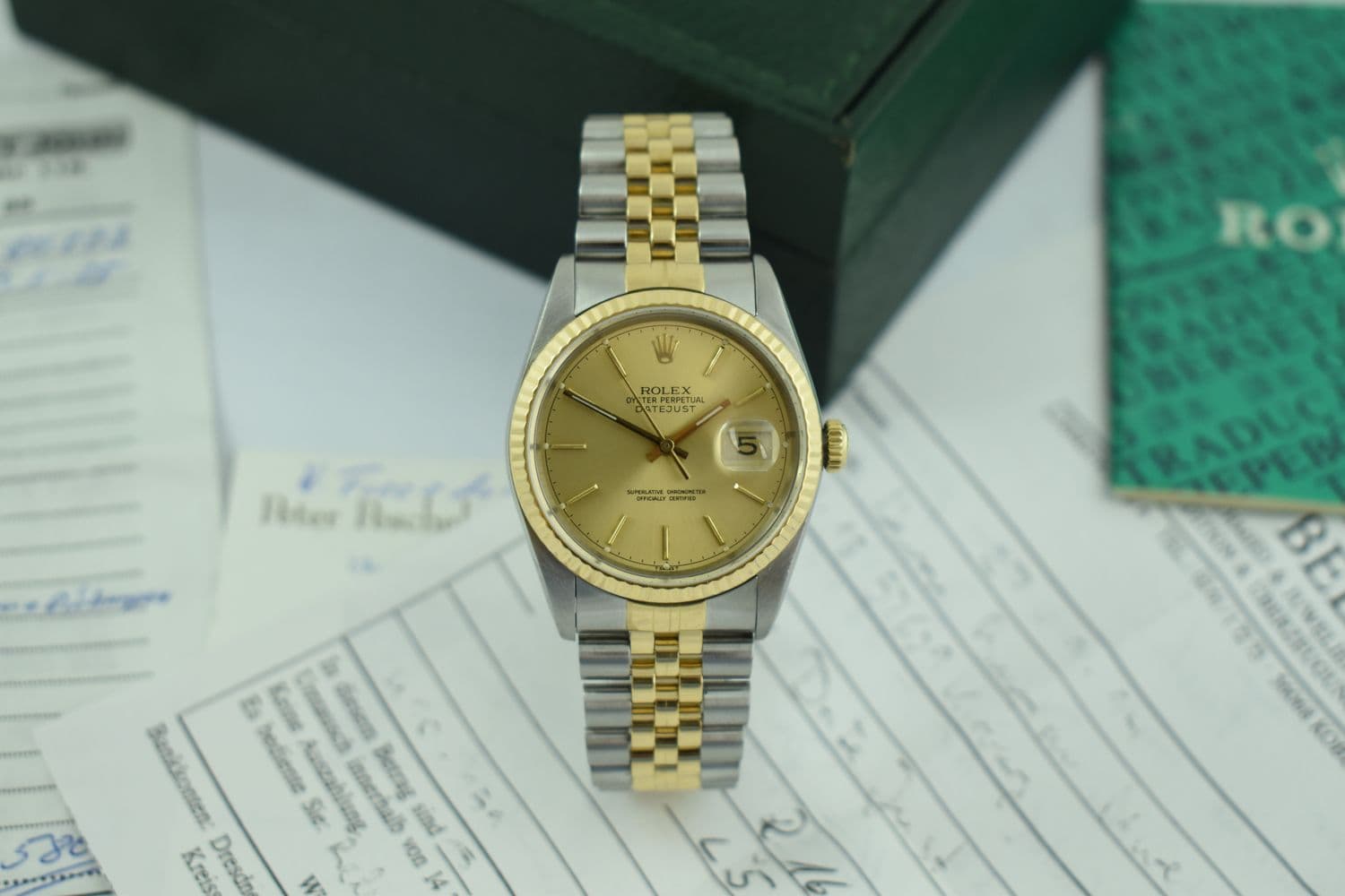 Rolex Date – Ref. 16233, Sehr gut – Bild 1/11