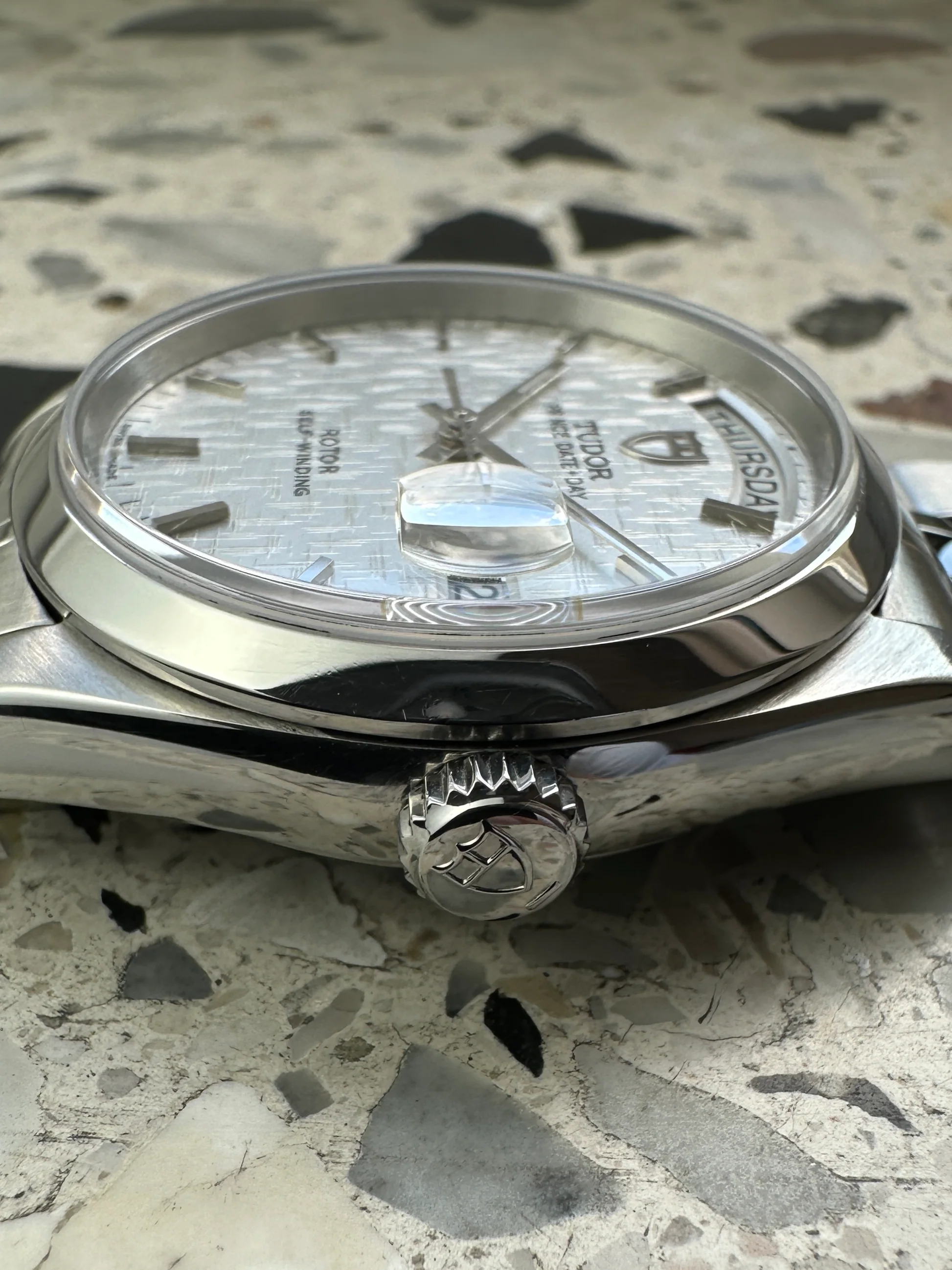 Tudor Prince Day-Date – Ref. 76200, Sehr gut – 3/13