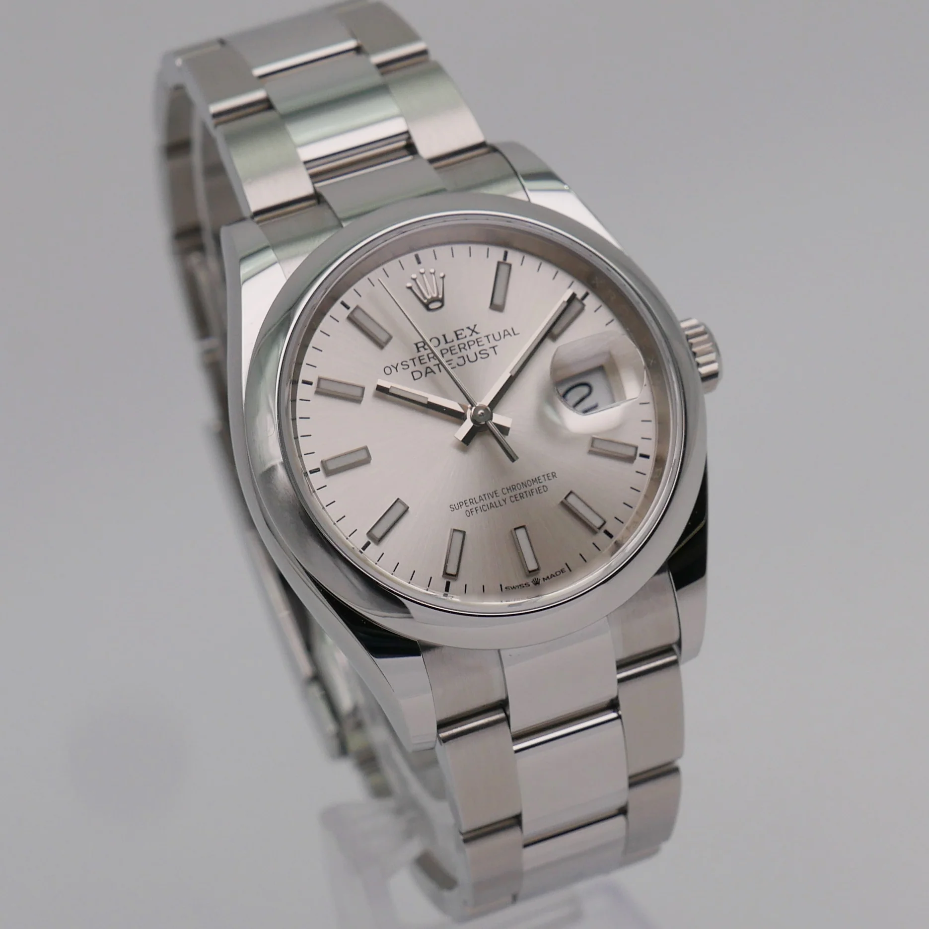 Rolex Datejust 36 – Ref. 126200, Sehr gut – 5/10