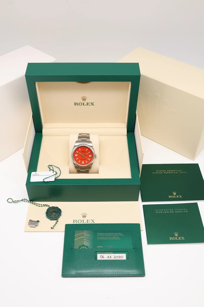Rolex Oyster Perpetual – Ref. 124300, very good – 9/10