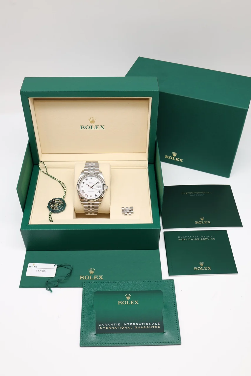 Rolex Datejust 41 – Ref. 126334, Sehr gut – 9/10