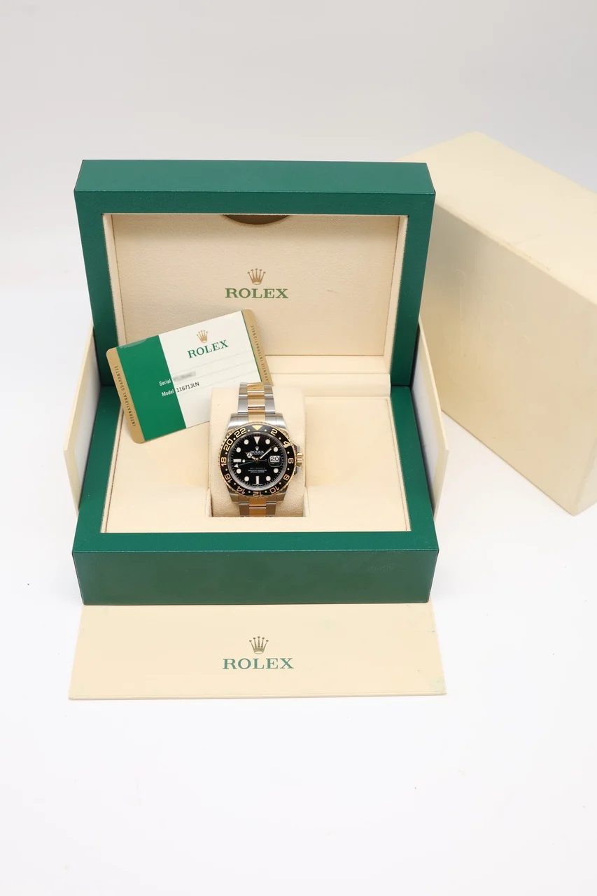 Rolex GMT-Master II – Ref. 116713LN, Sehr gut – 10/10