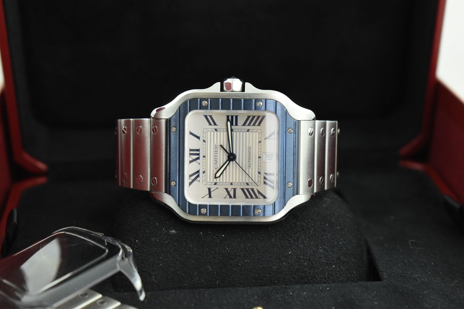 Cartier Santos de Cartier – Ref. WSSA0047, Sehr gut – 9/12