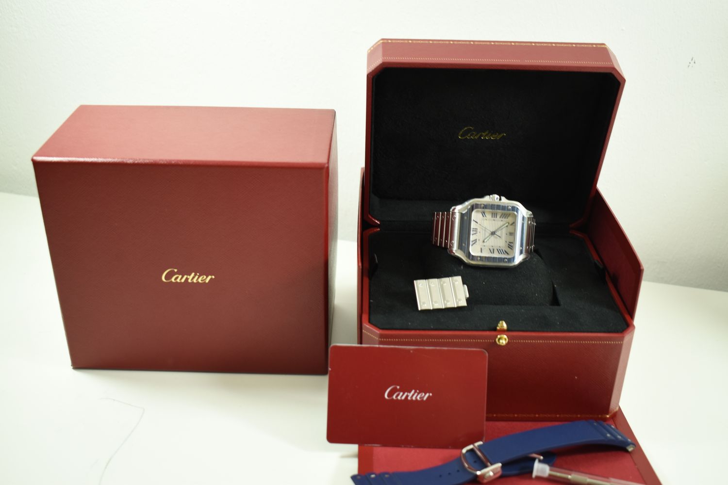 Cartier Santos de Cartier – Ref. WSSA0047, Sehr gut – 11/12