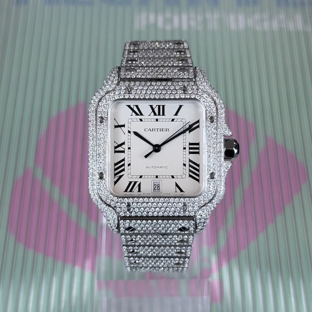 Cartier Santos de Cartier – Ref. WSSA0018, Sehr gut – Bild 1/6