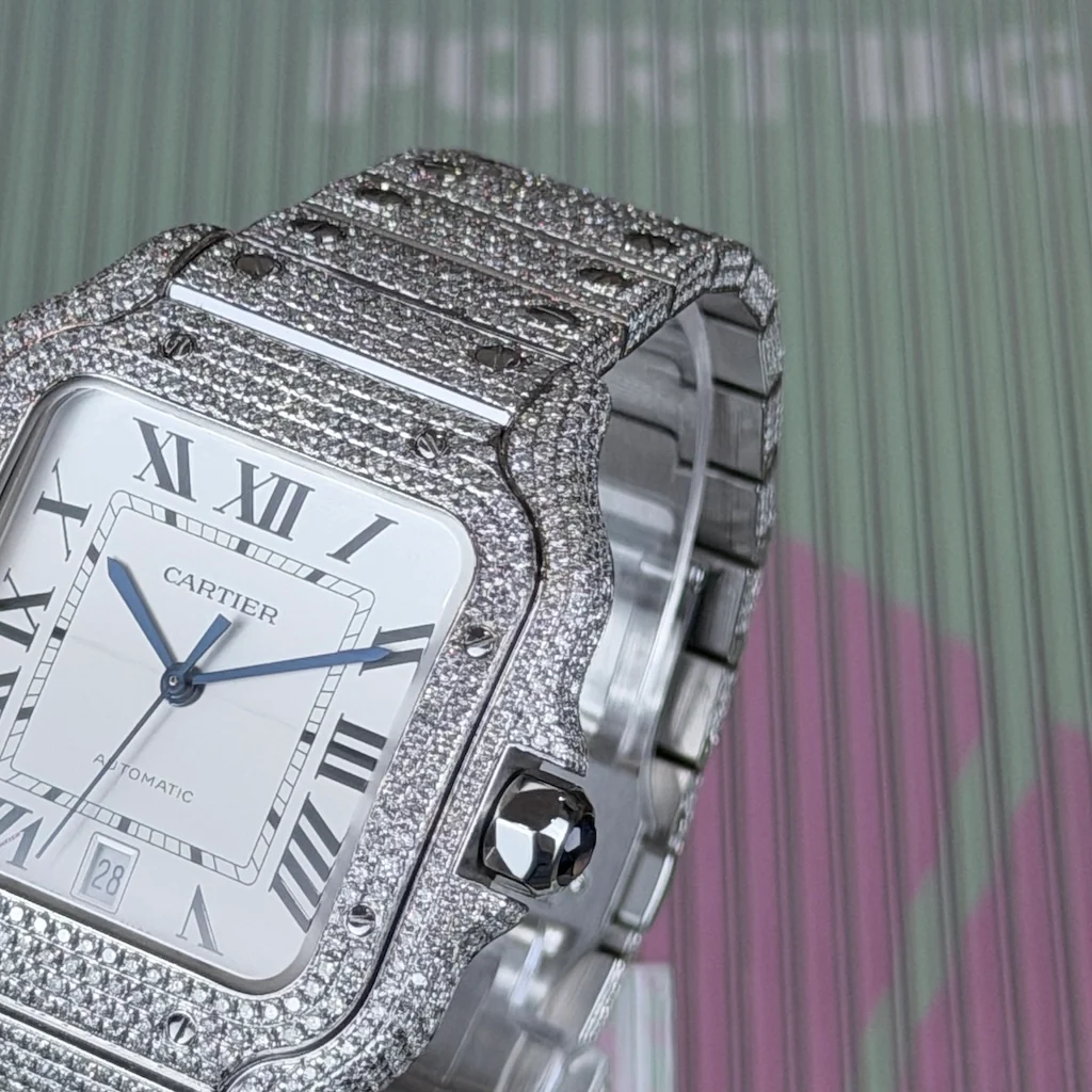 Cartier Santos de Cartier – Ref. WSSA0018, Sehr gut – 4/6
