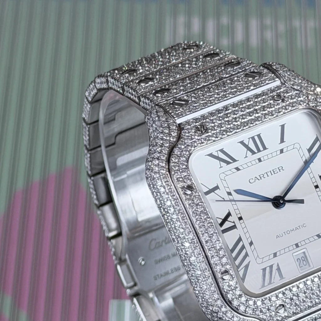 Cartier Santos de Cartier – Ref. WSSA0018, Sehr gut – 6/6