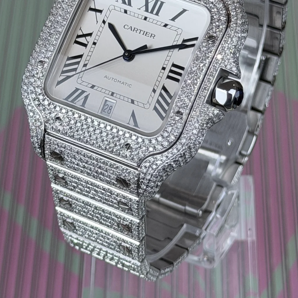 Cartier Santos de Cartier – Ref. WSSA0018, Sehr gut – 5/6