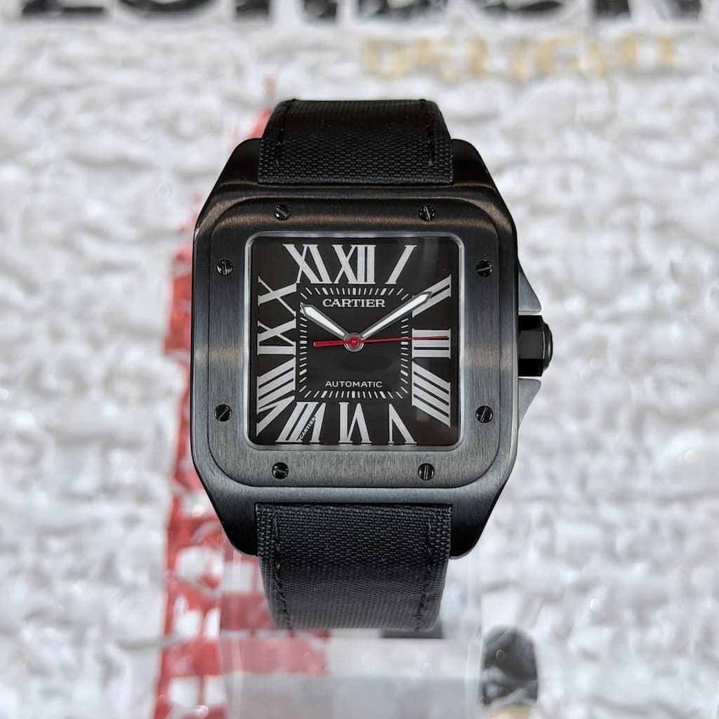 Cartier Santos 100 – Ref. WSSA0006, Sehr gut – Bild 1/5