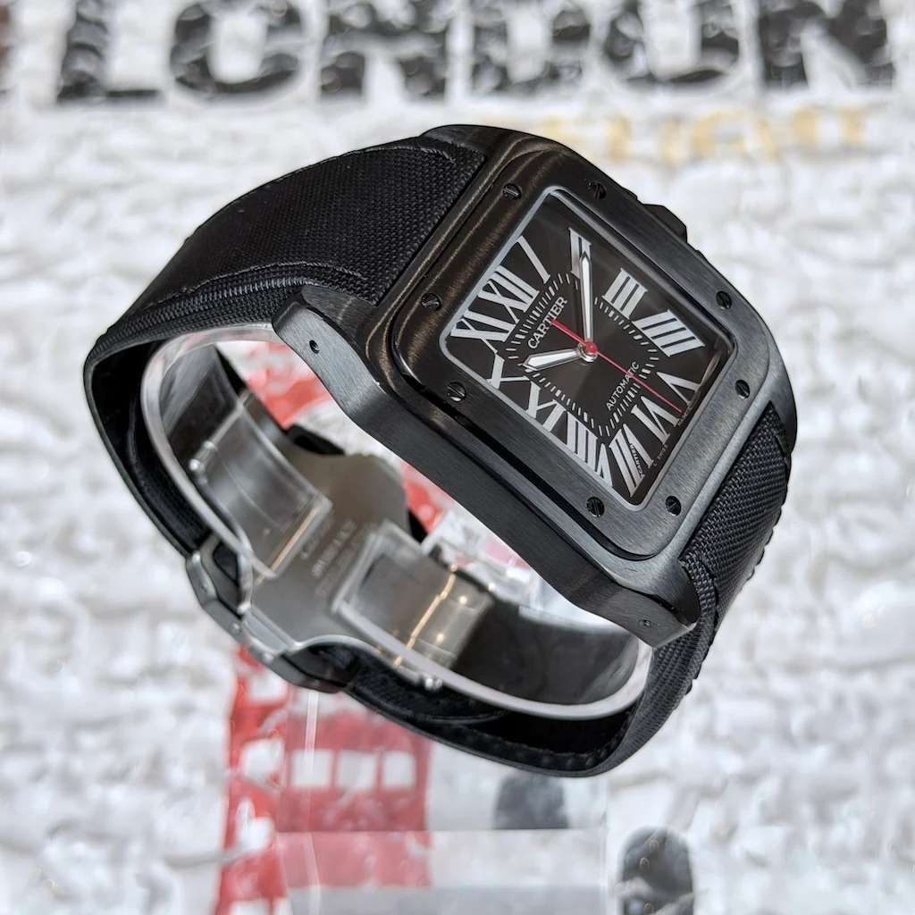 Cartier Santos 100 – Ref. WSSA0006, Sehr gut – 3/5