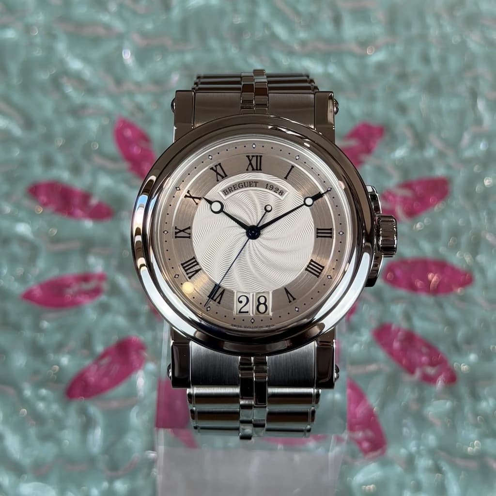 Breguet Marine – Ref. 5817ST/12/SV0, very good