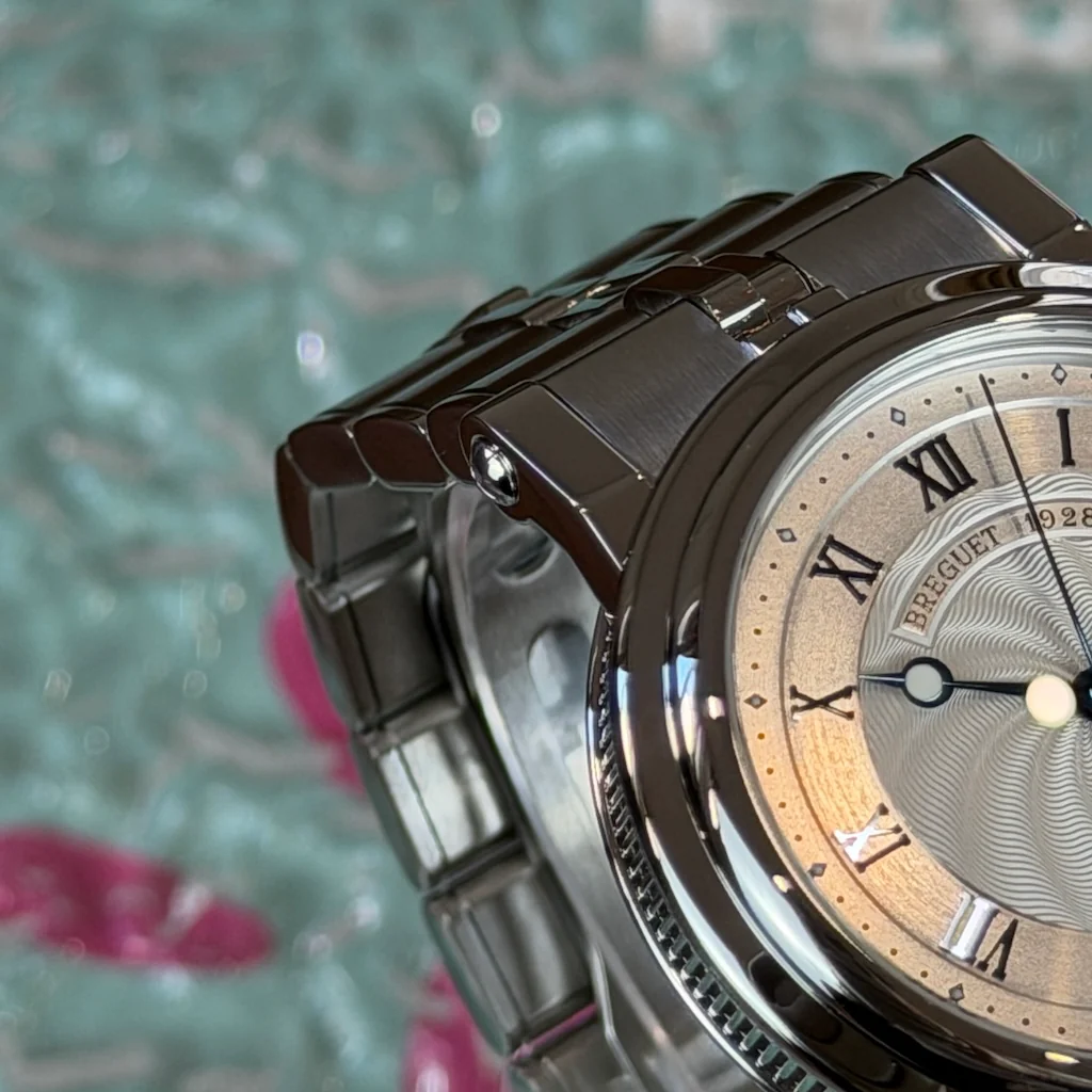 Breguet Marine – Ref. 5817ST/12/SV0, very good – 6/6