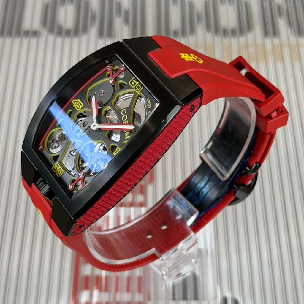Corum Lab 1 Red – Ref. 410.100.95/F371.AR01, like new – Image 2/6