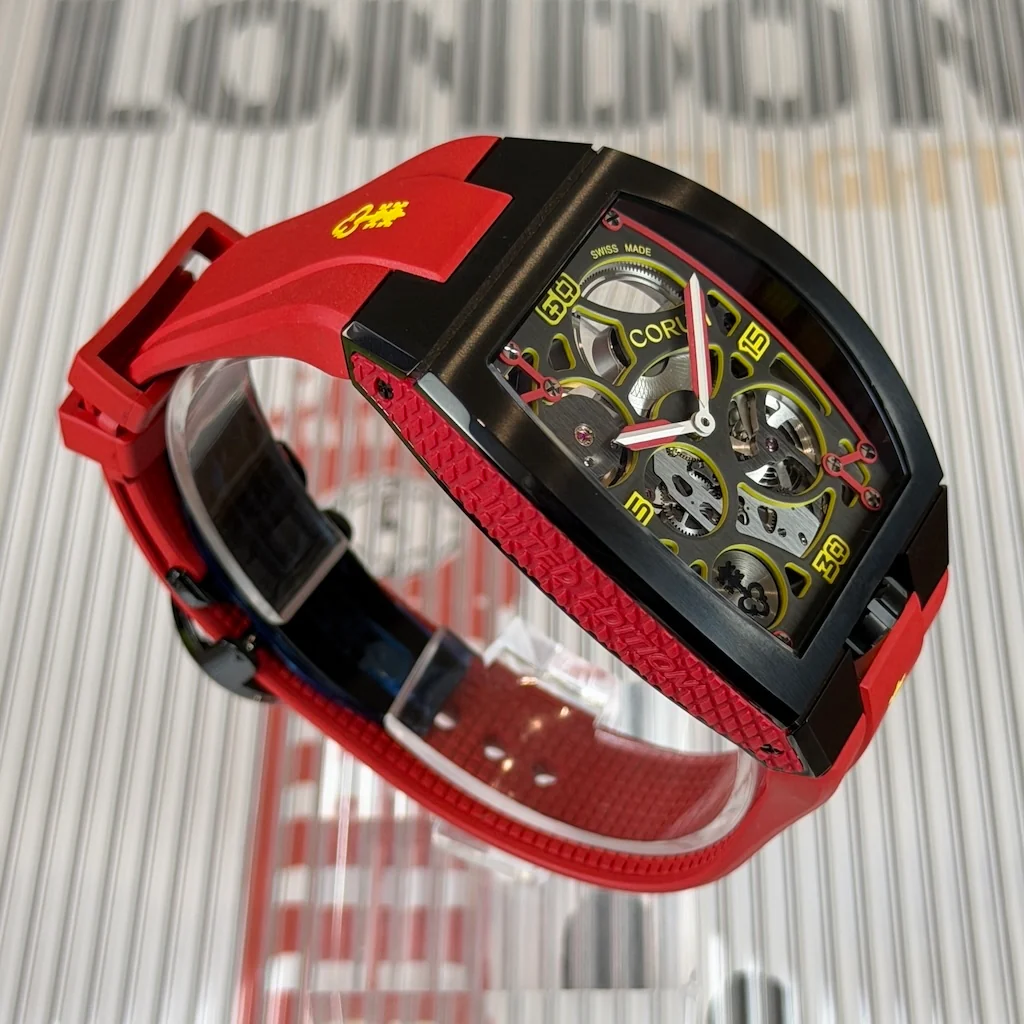 Corum Lab 1 Red – Ref. 410.100.95/F371.AR01, Wie neu – 3/6