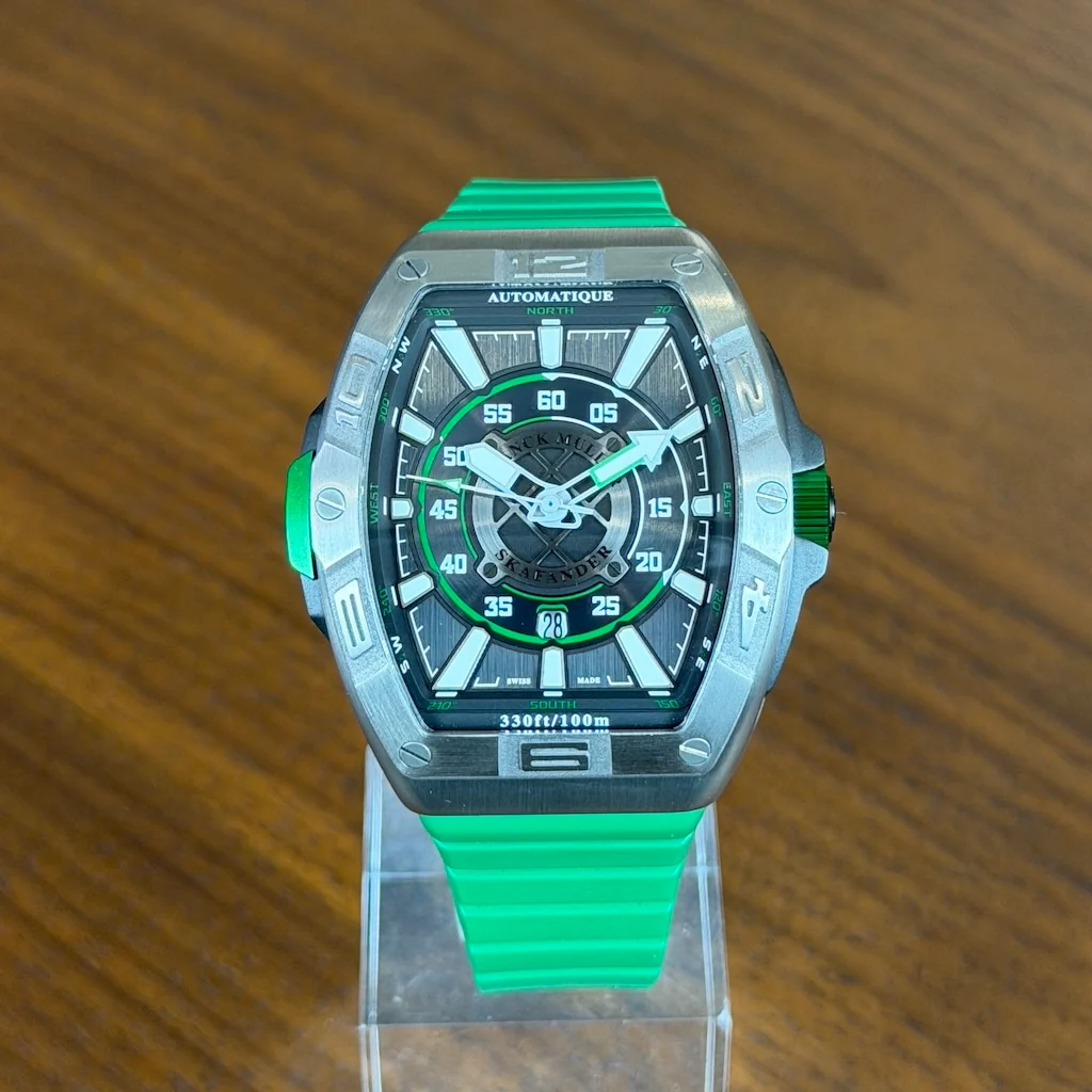 Franck Muller Skafander – Ref. SKF43SCTTBRTTVE, Wie neu – 1/6