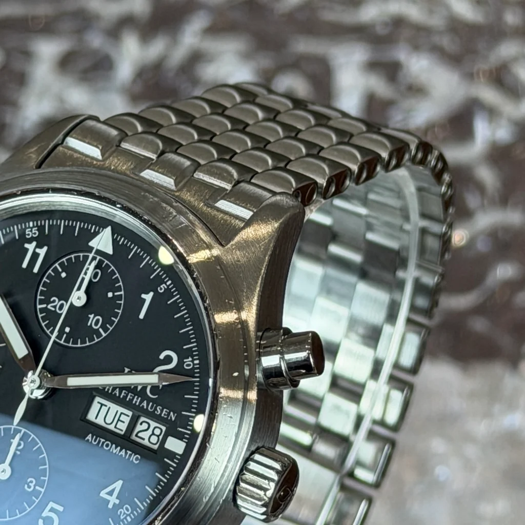 IWC Pilot Chronograph – Ref. IW370603, Gebraucht – 5/6