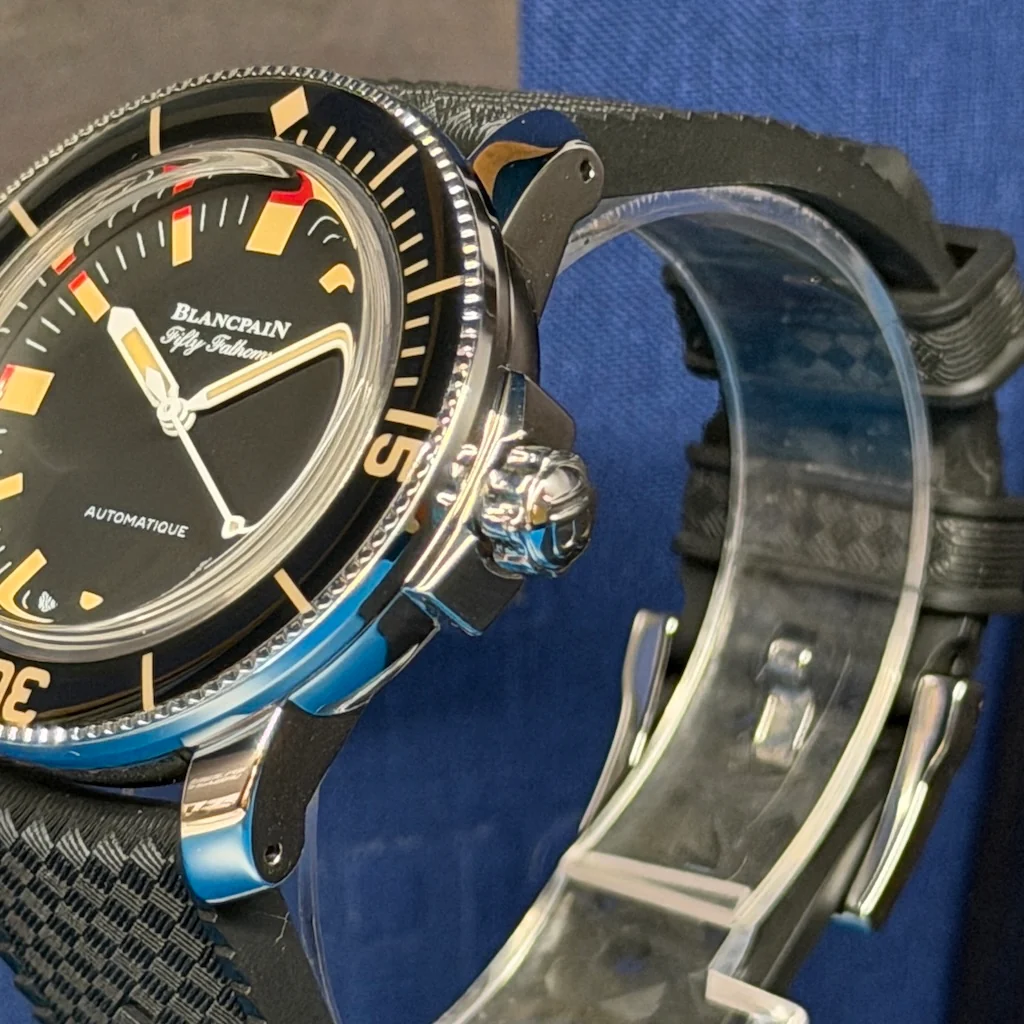 Blancpain Fifty Fathoms – Ref. 5008B-1130-B52A, Sehr gut – 4/6