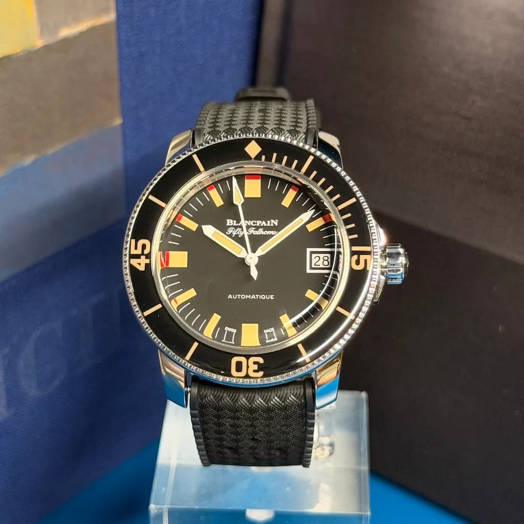 Blancpain Fifty Fathoms – Ref. 5008B-1130-B52A, Sehr gut