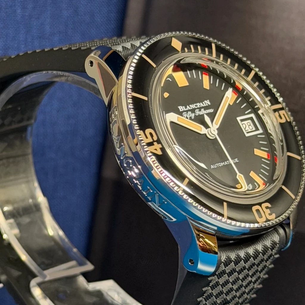 Blancpain Fifty Fathoms – Ref. 5008B-1130-B52A, Sehr gut – 5/6