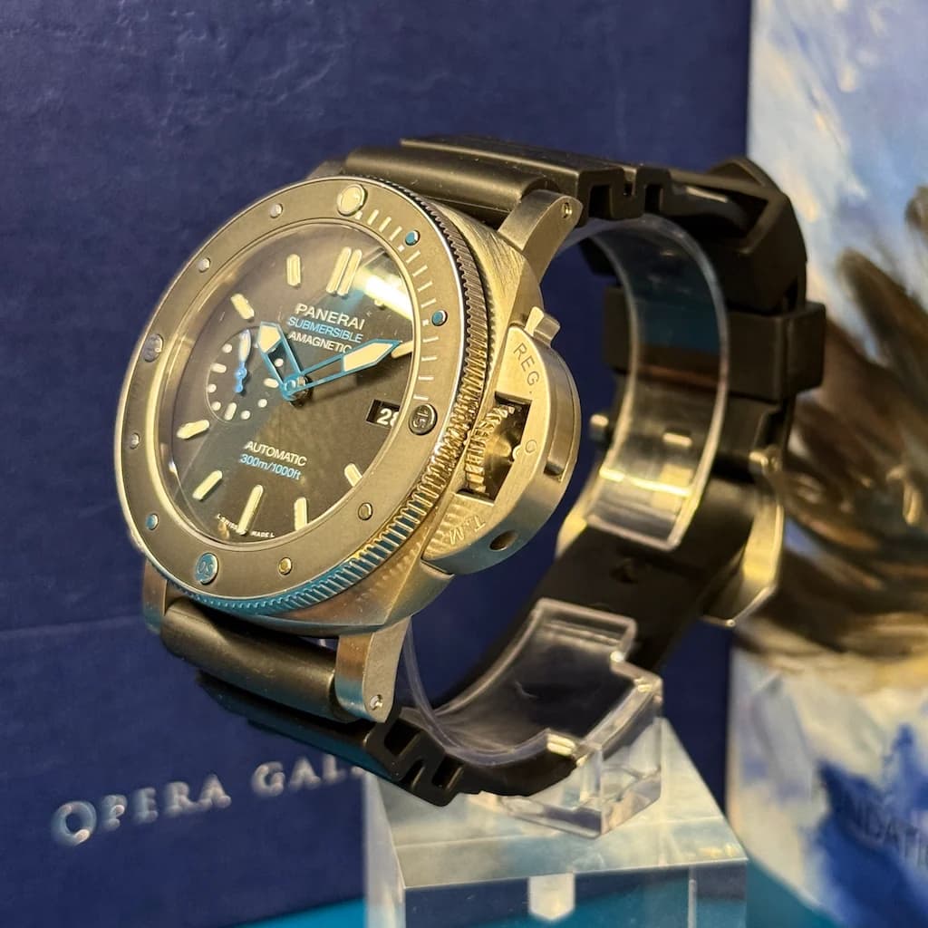 Panerai Submersible – Ref. PAM01389, Sehr gut – Bild 2/4