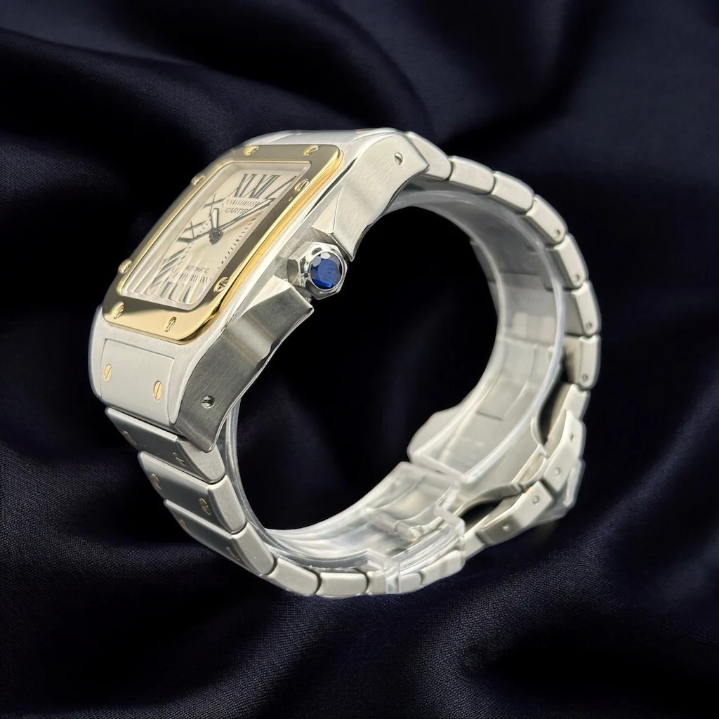 Cartier Santos 100 – Ref. W200728G, Sehr gut – 3/4