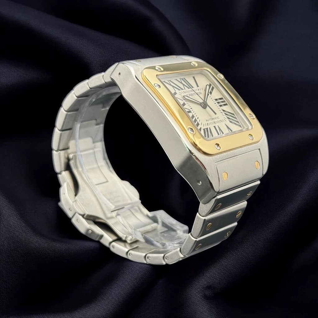 Cartier Santos 100 – Ref. W200728G, Sehr gut – Bild 2/4