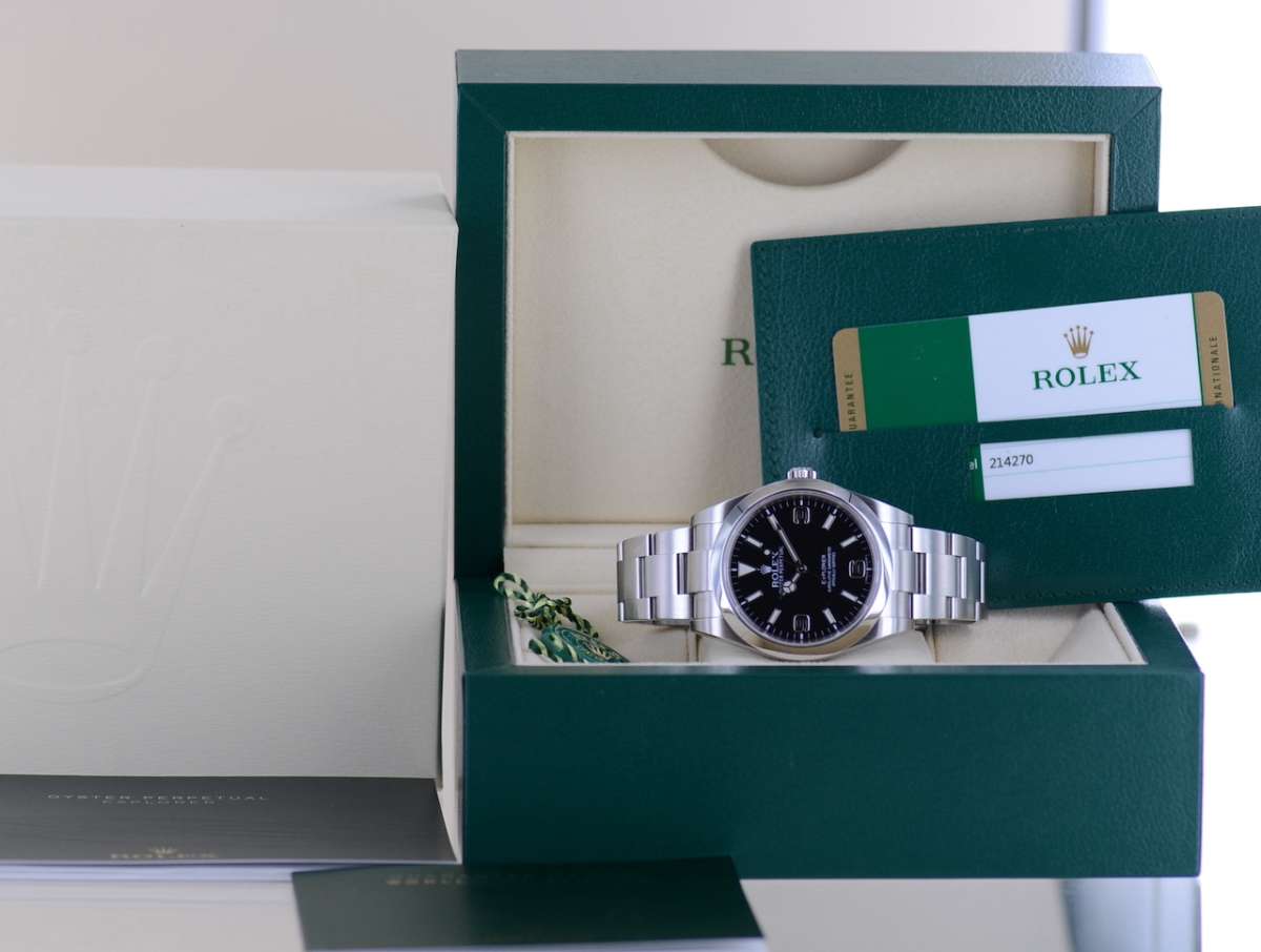 Rolex Explorer I – Ref. 214270, Sehr gut – 3/3