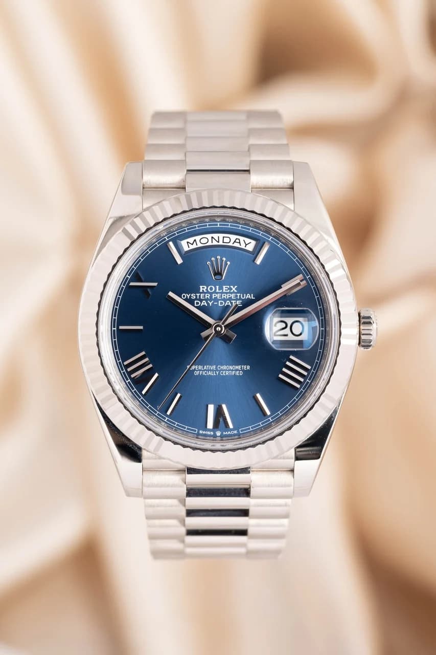 Rolex Day-Date 40 – Ref. 228239, Sehr gut