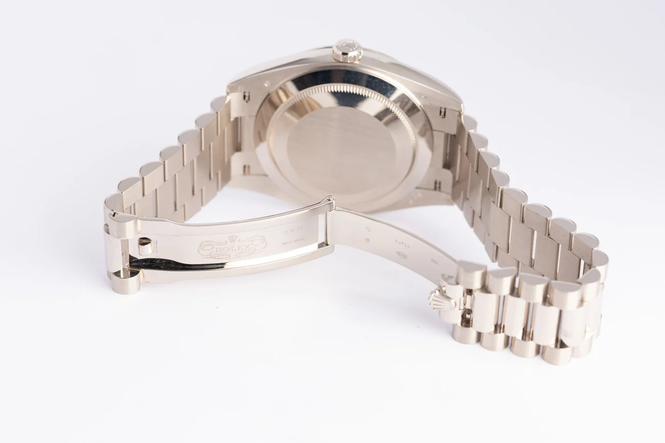 Rolex Day-Date 40 – Ref. 228239, Sehr gut – 8/10