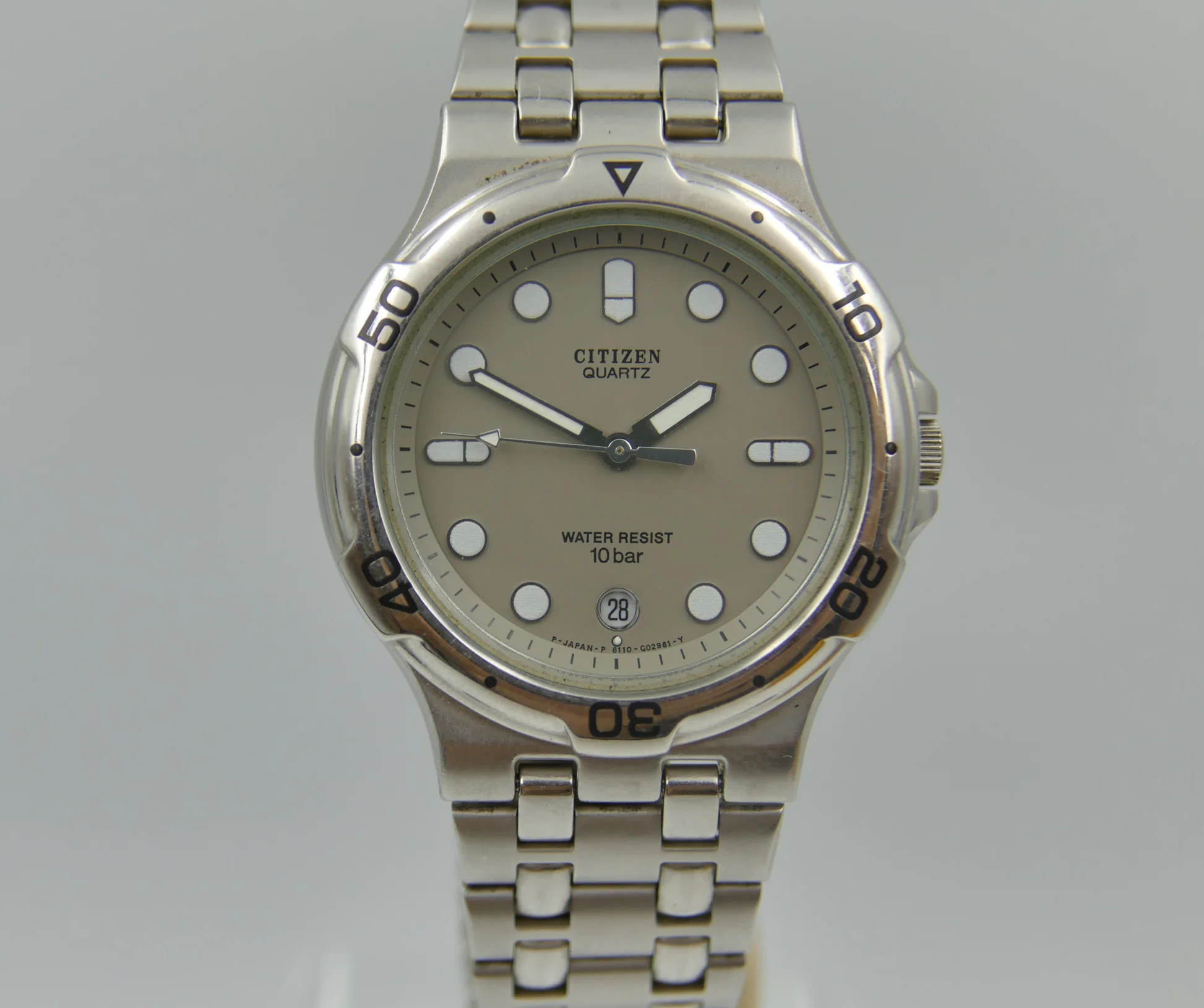 Citizen Quartz Diver-Style – Ref. 6110-G00115, Neu – 8/15
