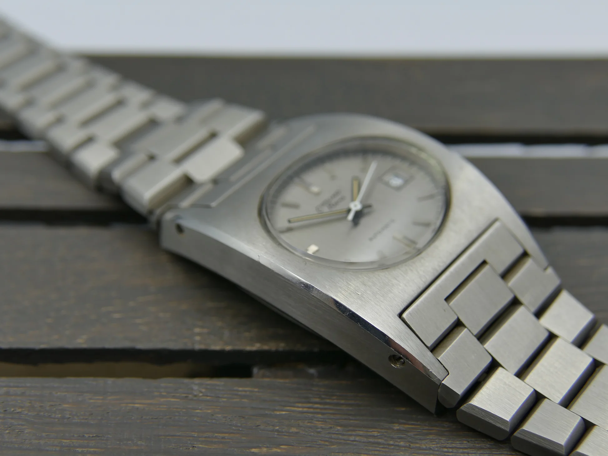 Old Stock 70's rare dress mechanical vintage watch NOS – Ref. 25604, Neu – 3/17